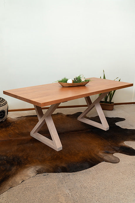 Mesa Comedor Roma Madera Natural