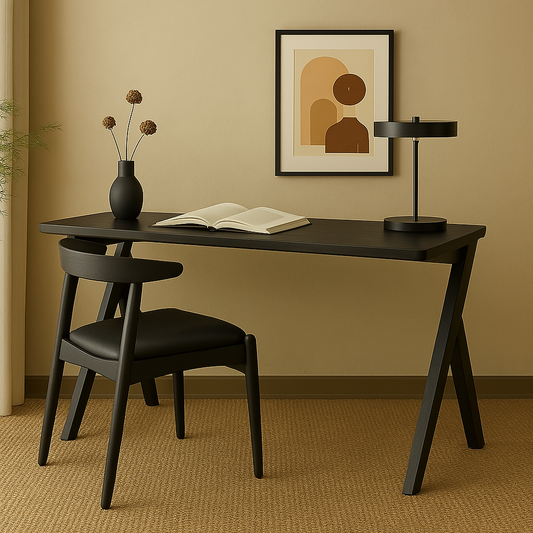 Escritorio Mid Century Negro