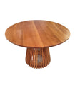 Mesa de comedor redonda madera modelo Ferrara